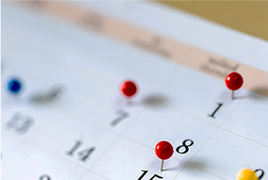 カレンダーの写真